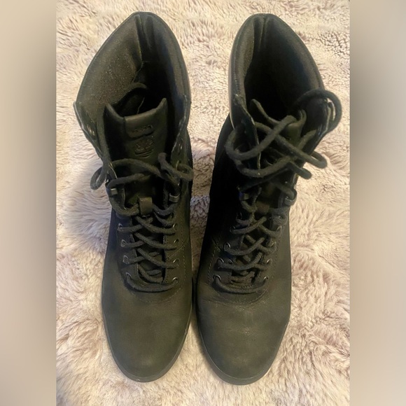 Womens Timberland Allington Heights Boots - Black - Picture 3 of 6
